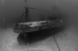 As the Fog Rolls In  /  From this angle, the Kittiwake lo... by Pam Murph 